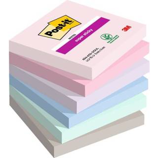 👉 Active Memoblok 3M Post-it 654 Super Sticky 76X76mm SOUL 4054596925953