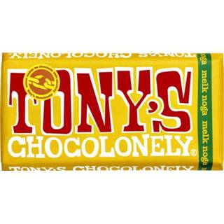 Active Chocolade Tony's Chocolonely reep 180gr melk noga 8717677333936