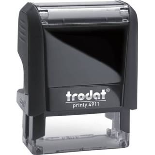 👉 Tekststempel active Trodat Printy 4910 personaliseerbaar zw 2regels 26x9mm 9008056535362
