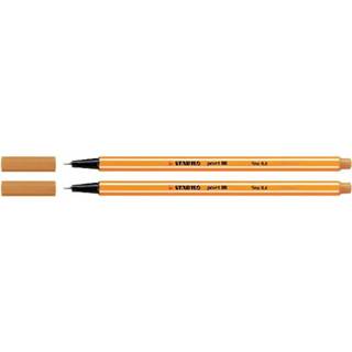 👉 Fineliner active STABILO point 88/26 apricot 4006381186452