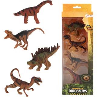 👉 Dinosaurus active World of Dinosaurs Dinosaurussen, 4st. 8714627000580