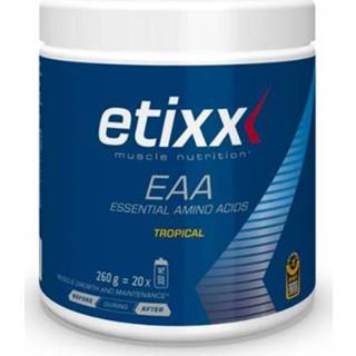 👉 Aminozuur active Etixx EAA Essentiële Aminozuren Tropical Poeder 260g 5407005693162