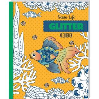 👉 Kleurboek active Interstat Glitter Ocean Life 9789464322804