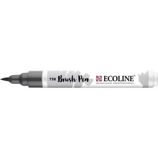 👉 Active Brushpen Talens Ecoline 738 licht koudgrijs 8712079406530