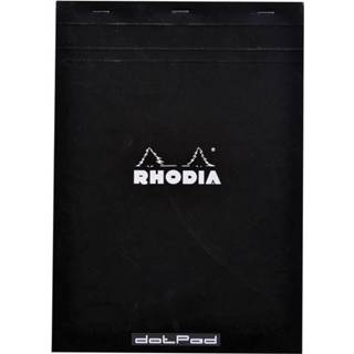 👉 Schrijfblok zwart active Rhodia A4 80vel dots 90gr 3037920185590