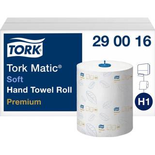 👉 Handdoekrol wit active Tork Matic H1 premium 100m 2 laags 290016 7310791256108