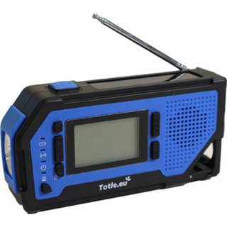 👉 Powerbank Totle Omega Noodradio - 2000 mAh AM/FM Opwindbaar -Flesopener SOS alarm 8719326278957