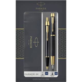 👉 Balpen zwart medium active en vulpen Parker IM black GT 3026980932169