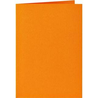 👉 Correspondentiekaart oranje active Papicolor dubbel 105x148mm 8714677125066