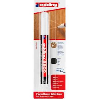 👉 Viltstift zwart active edding 8900 meubelmarker 4004764897933