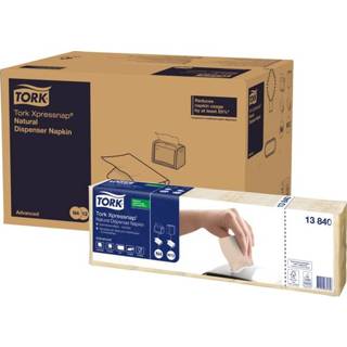 👉 Servet active Servetten Tork Xpressnap® N4 100% gerecycled 1-laags naturel 13840 7322540874358