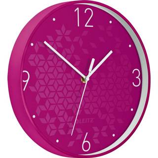 👉 Wandklok roze active Leitz WOWØ29cm 4002432122943