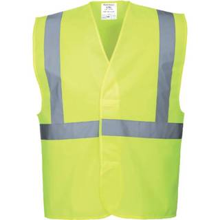 👉 Veiligheidsvest geel l XL active Portwest C472 fluor / 5036108141531