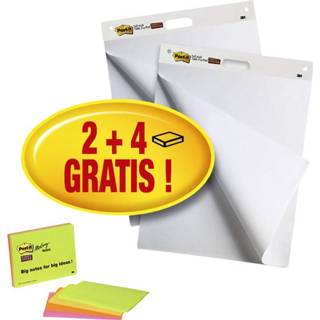 👉 Houten blok active Meeting chart 3M Post-it 559 635x762mm 2 blokken + 4 notes gratis