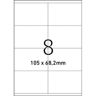 👉 Etiket active Office A4 105X68,2 8X 8711777845504