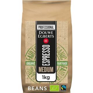 👉 Espresso apparaat medium active Koffie Douwe Egberts bonen roast Organic en Fairtrade 1kg 8711000899557
