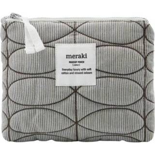 👉 Toilettas grijs Meraki Mentha 19x14cm 5707644836174