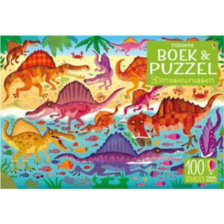 👉 Dinosaurus active Dinosaurussen Boek en Puzzel 9781474962742