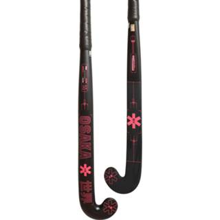 👉 Hockeystick roze kunststof zwart Vision 55 Mid Bow Orchid Pink 5404033217391