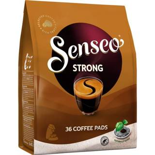 👉 Koffiepad active Koffiepads Douwe Egberts Senseo strong 36st 8711000194584
