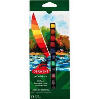 👉 Olieverf medium active Derwent Academy blisterà 12 tubes à 12ml assorti 5028252508407