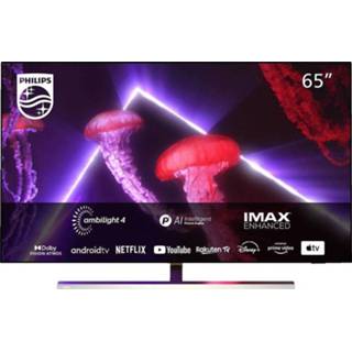 👉 OLED TV zwart PHILIPS 55OLED837/12 (55 inch / 139 cm, 4K, SMART TV, Ambilight, Android TV™ 11 (R)) 8718863034552