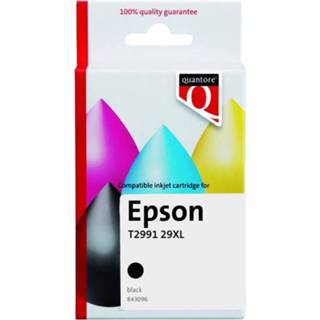 👉 Inktcartridge zwart active Quantore Epson 29XL T2991 8712453089700