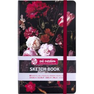 👉 Schetsboek active Dummy - 13x21 cm Stilleven met bloemen 8712079516406