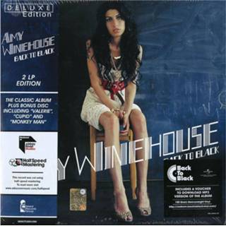 👉 Zwart nederlands Amy Winehouse - Back to Black Deluxe Edition 2 LP 600753691090