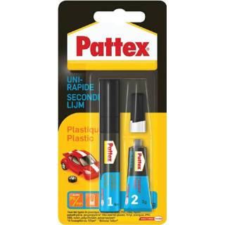 👉 Secondelijm plastic active Pattex all tube 3gram op blister 5410091634629