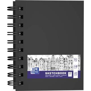 Schetsboek active Oxford A6 80vel 100gr spiraal 5904017391142