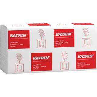 👉 Handdoek active Katrin 61556 W-vouw Classic 3laags 24x32cm 25x90st 6414301061556