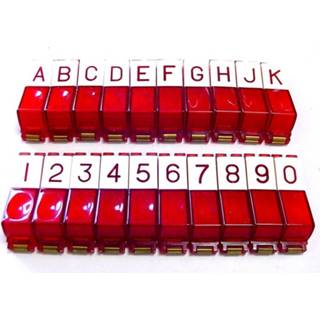 👉 Drukknop rood wit nederlands Seeburg Drukknoppen Set (Rood/Wit) Model 100G / W R J 7434816321302