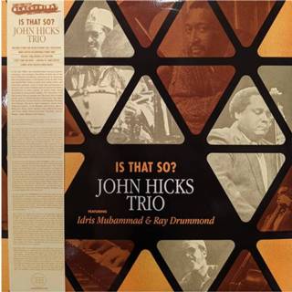 👉 Zwart nederlands John Hicks Trio - Is That So? (Record Store Day Black Friday 2021) 2LP 735202315293