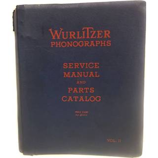 👉 Nederlands mannen Wurlitzer Service Manual - Modellen 1900 2250 Origineel 7434821038059