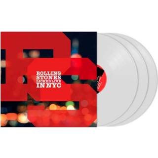 👉 Wit vinyl nederlands Rolling Stones - Licked Live In NYC 3-LP Gekleurd Beperkte Oplage 602445175505