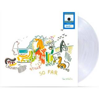 👉 Vinyl nederlands Crosby, Stills, Nash & Young - So Far (Clear Vinyl) (Walmart Exclusive) LP 81227905637