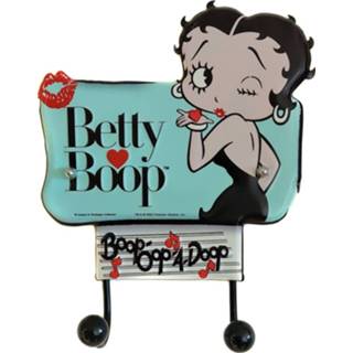 👉 Kapstok nederlands Betty Boop Kiss - 25 x 30 cm 3700407629794