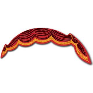 👉 Gordijn rood vinyl nederlands Wurlitzer OMT Model Achtergrond Sticker 7434828937997