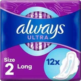 👉 Maandverband 2 12 Always - Ultra Long Met Vleugels Maat Pads 8001841971414