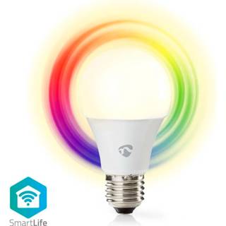 👉 Wit active Nedis WIFILRC10E27 Smartlife Multicolour Lamp Wi-fi E27 806 Lm 9 W Rgb / Warm To Cool White Android™ Ios Peer 5412810335480