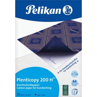 👉 Blauw carbon active Handschrift Pelikan A4 200H 10v 4012700434739