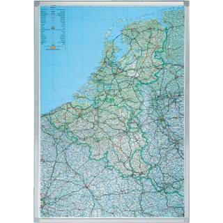 👉 Landkaart active Legamaster Benelux 105x88cm 8713797032490