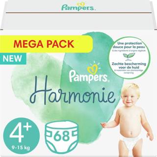 👉 Pamper Pampers - Harmonie / Pure Maat 4+ Mega Pack- 68 luiers 8006540602676