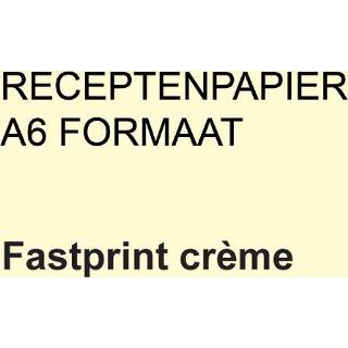 👉 Active Receptpapier Fastprint A6 80gr creme 2000vel 8712453068927