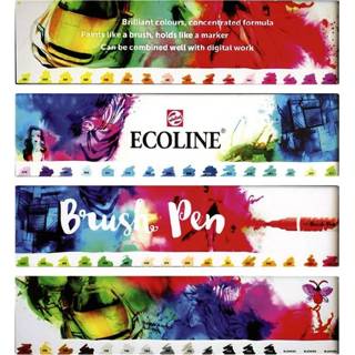 Active Kleurenstroken Talens tbv Ecoline Brushpen 8712079409562