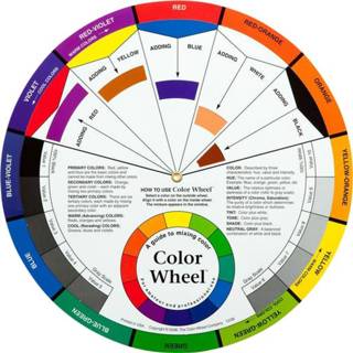 Kleurenwiel active The Color Wheel Company 13cm