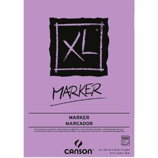 👉 Tekenblok XL active Canson Marker A3 70gram 100vel 3148952972376