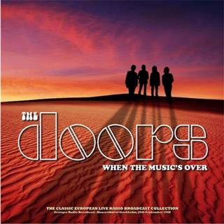 👉 Draagbare radio violet vinyl nederlands The Doors - When Music's Over LP Sverige Broadcast Konserthuset Stockholm 1968 Gekleurd Beperkte Oplage 9003829977325