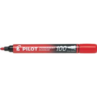 👉 Viltstift rood active PILOT SCA-100-B rond 1mm 4902505511103